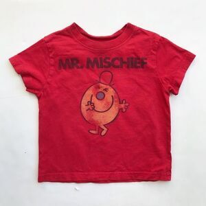 Babygap x Junkfood Mr. Mischief tee shirt EUC 12-18 months